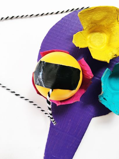 Wie Sie Ihren eigenen Paddle Ball Spiel Make - Oh Kreativtag
