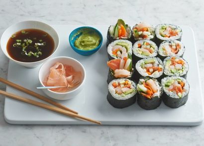 Comment faire votre propre Sushi Rolls (infographiques) - Toutes les recettes vaisselle