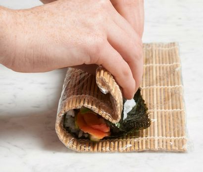 Comment faire votre propre Sushi Rolls (infographiques) - Toutes les recettes vaisselle