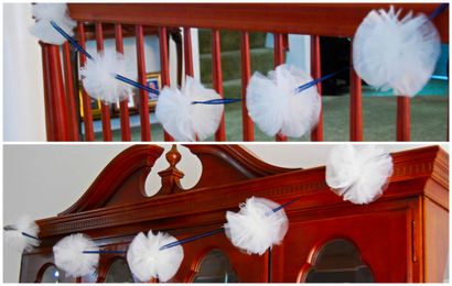 Comment faire votre Tulle Pom-Pom Garland, le planificateur CrafTay