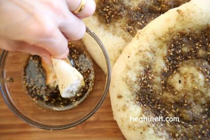 Comment faire Zaatar Pain - Cuisine du Moyen-Orient