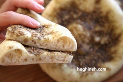 Comment faire Zaatar Pain - Cuisine du Moyen-Orient