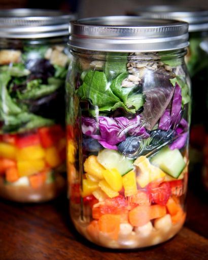 Comment emballer salades pour la semaine, PopSugar Fitness