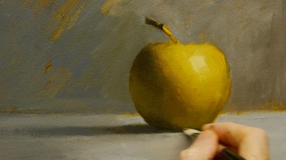 Wie malen Licht - Schatten in Acrylics (Teil 3 von 3 - Videos)