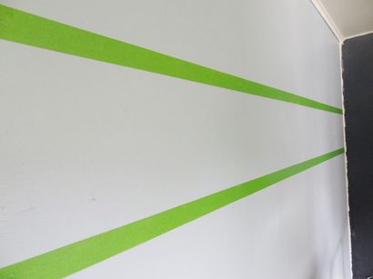 Wie malen perfekte Wand Stripes