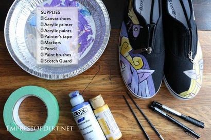 Comment peindre Chaussures - Empress of Dirt