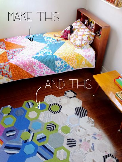 Comment Patchwork Housse de couette - Mon Poppet Makes