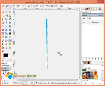 Wie man Muster oder Fliese ein benutzerdefiniertes Bild in GIMP Tutorial, der Windows-Planeten