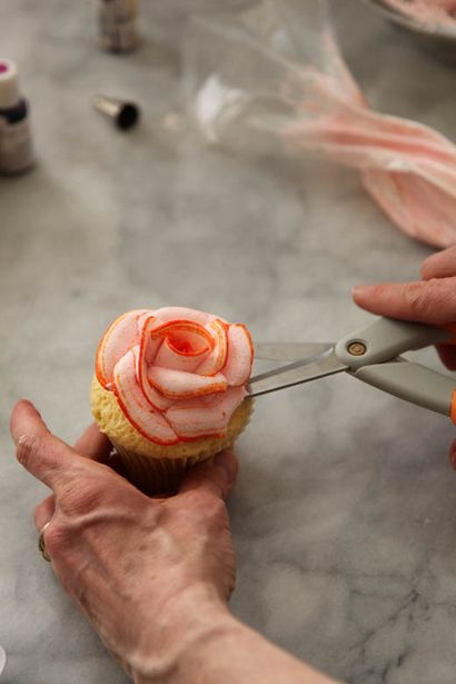 Comment tuyaux Glaçage Roses - Zoe Bakes