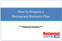 Comment préparer un plan d'affaires Restaurant Section financière