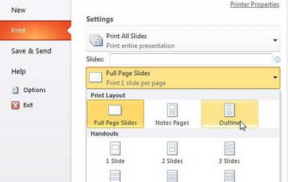 Lösen Sie Ihre Tech - Wie eine Gliederung aus Powerpoint 2010 drucken