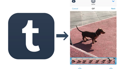 Comment créer rapidement GIFs fun à iMessage en utilisant l'application Tumblr