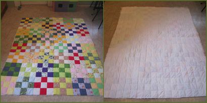 Comment Quilt un lit queen Blanket à la main (reine) Comment Quilt une taille Queen Blanket à la main