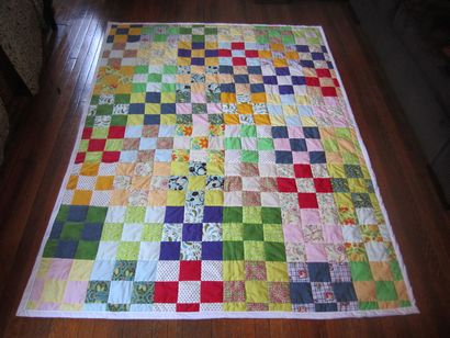 Comment Quilt un lit queen Blanket à la main (reine) Comment Quilt une taille Queen Blanket à la main
