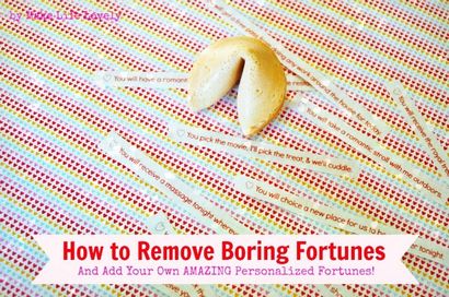 Comment remplacer Fortune Cookie Messages