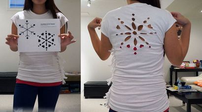 Wie ein überdimensionierter T-Shirts ohne Nähen 4 Schritte (mit Bildern) zum Ändern der Größe