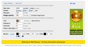 Comment redimensionner les images pour le Web sans Photoshop