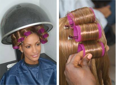 Comment rouleau Set cheveux - Roller Réglage noir américain et africain Cheveux, PBWC
