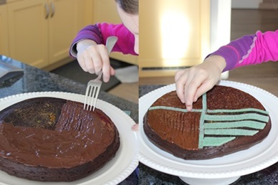 Comment Sculptez Légumes bonbons et faire un gâteau de jardin avec vos enfants, mes enfants - Adventures