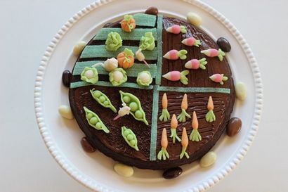 Wie Candy Gemüse Sculpt und einen Garten Kuchen mit Ihren Kindern machen, meine Kinder - Abenteuer