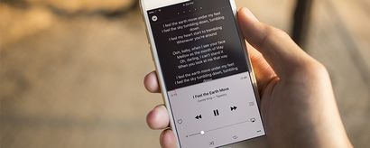 Comment voir paroles sur iPhone en écoutant la musique