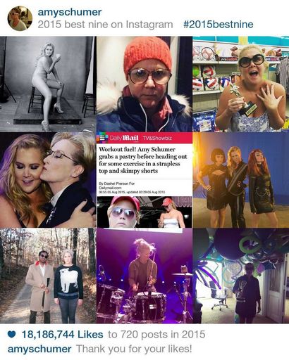 Wie Ihr am meisten gefallen Instagram Fotos von 2015 in einer epischen Collage sehen