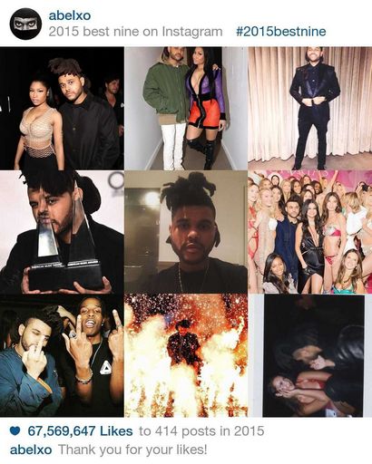 Wie Ihr am meisten gefallen Instagram Fotos von 2015 in einer epischen Collage sehen