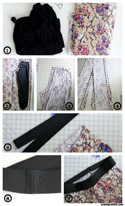 Wie ein einfaches Paar stricken Hose DIY nähen