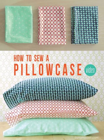 Wie ein Pillowcase • 2 Wege nähen • 1 Meter Stoff - MADE ALLTAG