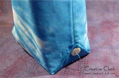 Wie auf einer Tasche Box Ecken nähen - sie dann Kreative machen, Linda Matthews Textile Kunst - Entwurf