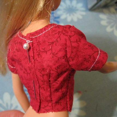 Comment coudre la robe de Barbie