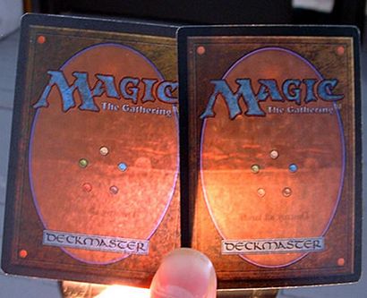 Wie Spot Gefälschte - Gefälschte Magic The Gathering Karten, von Sam Martin