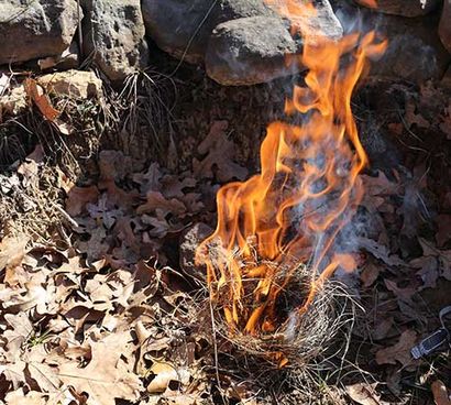 Comment faire pour démarrer un feu Faire Char Cloth, L'art de la Virilité