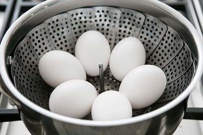 Comment Steam Hard Boiled Eggs