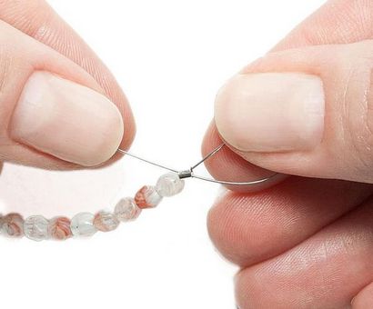 Comment cordes perles avec un fil de perles