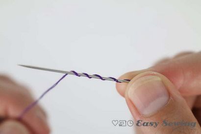 Comment attacher un noeud dans cette discussion L'utilisation d'un Quilter - Noeud de - Facile à coudre pour les débutants