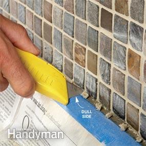 Wie man Tile eine Aufkantung, The Family Handyman