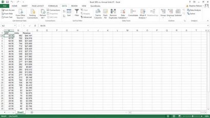 Comment utiliser Excel - Statistiques descriptives de l'outil