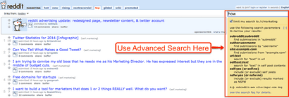 Comment utiliser Reddit pour le référencement - contenu de la recherche marketing