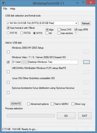 Wie Verwenden von WinSetupFromUSB Um Multiboot Windows-USB-Erstellen