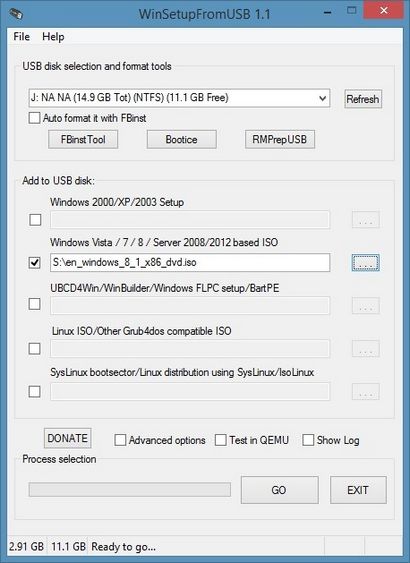 Wie Verwenden von WinSetupFromUSB Um Multiboot Windows-USB-Erstellen