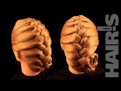 How-To-Video-Tutorial `Wie ein diagonal viersträngigen Geflecht tun hairstyle`