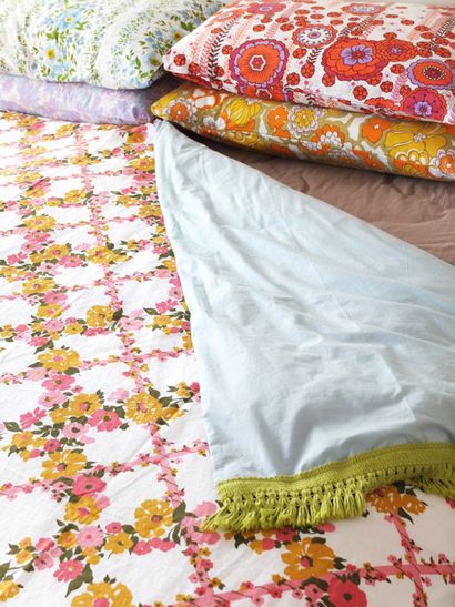 Comment Duvet Vintage Sheet Cover - Mes marques de Poppet