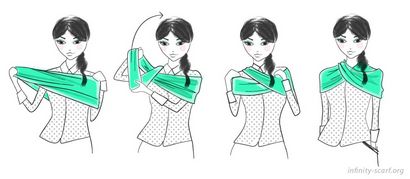 How To Wear einen Infinity-Schal 20 Verschiedene Herrliche Looking Ways