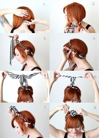 Comment porter un foulard dans vos idées de cheveux et Hacks