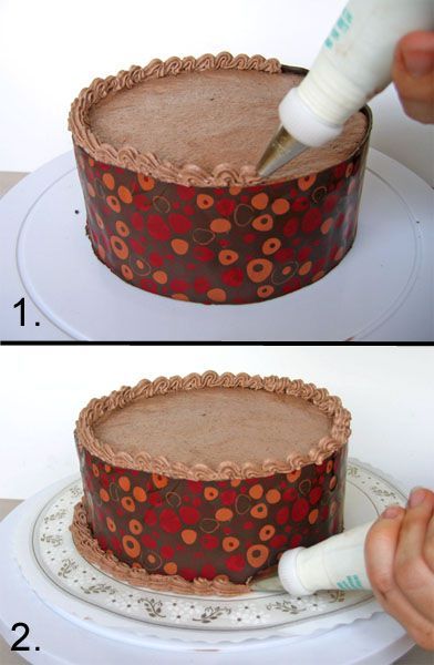 Comment emballer un gâteau au chocolat avec tutoriel