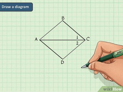 Comment écrire un congruente Triangles Géométrie Preuve 7 étapes
