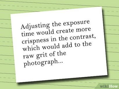 Comment écrire une critique de photographie 8 étapes (avec photos)