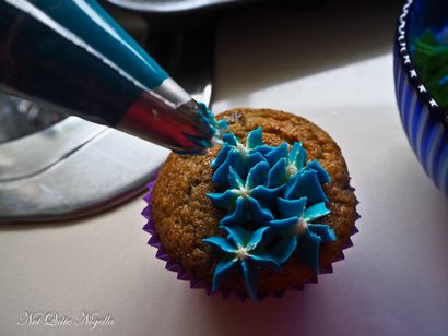 Hydrangea Cupcakes @ Not Quite Nigella