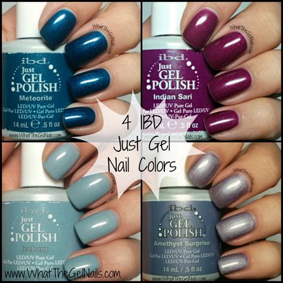 Juste IBD Gel Couleurs ongles pour l'hiver (couleurs) Juste IBD Gel Couleurs ongles pour l'hiver